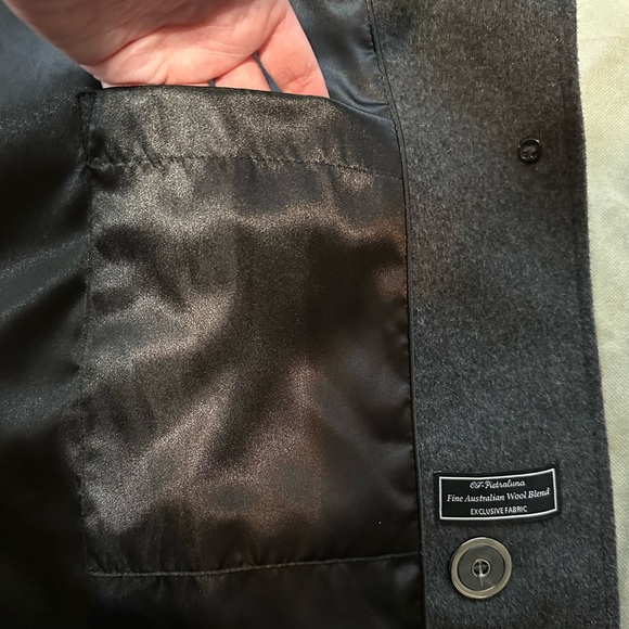 Kristen Blake Wool Jacket. Dark Gray. - Picture 9 of 10